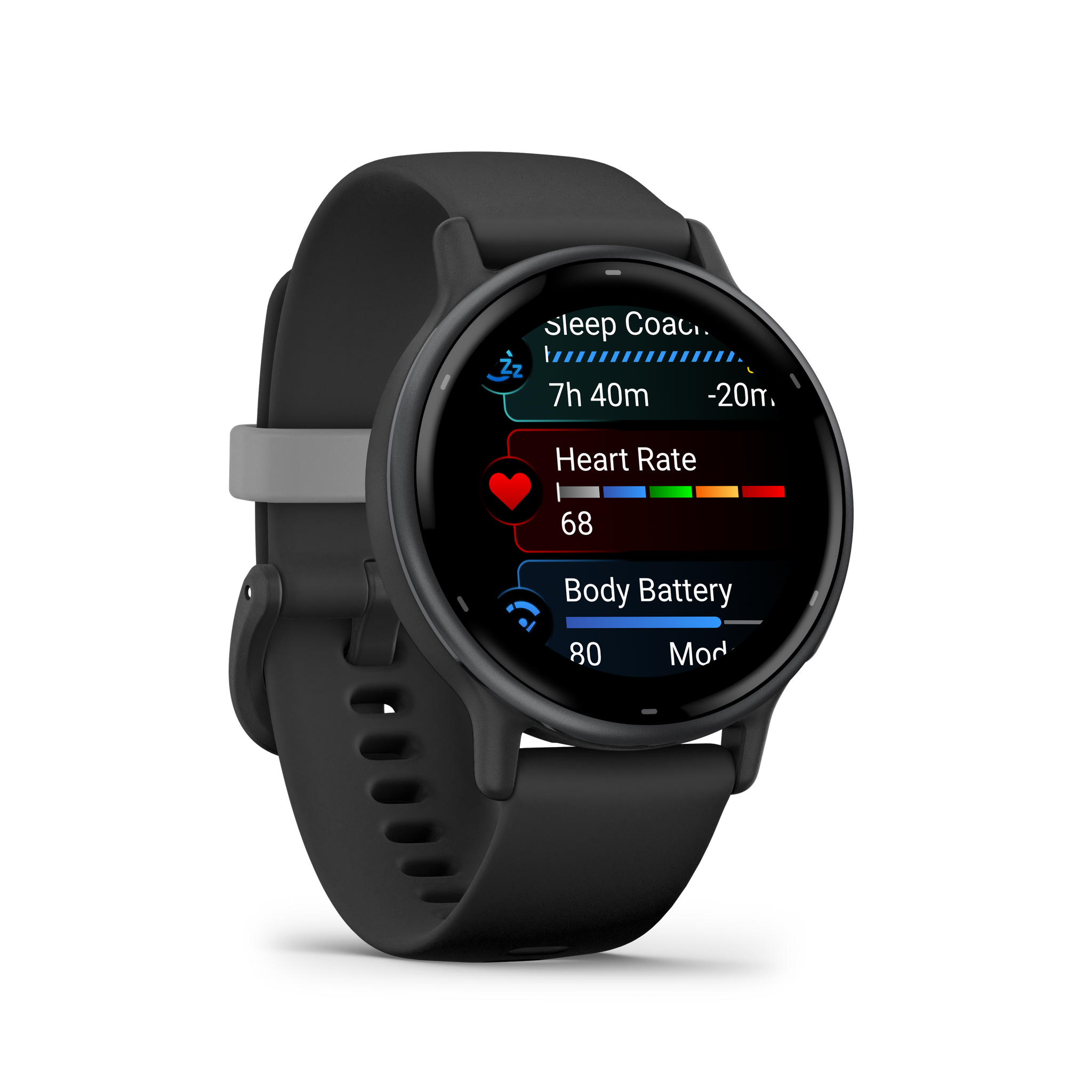 Garmin Vivoactive 5 Fitness Tracker Smart Watch For Men & Women - Black Case Garmin