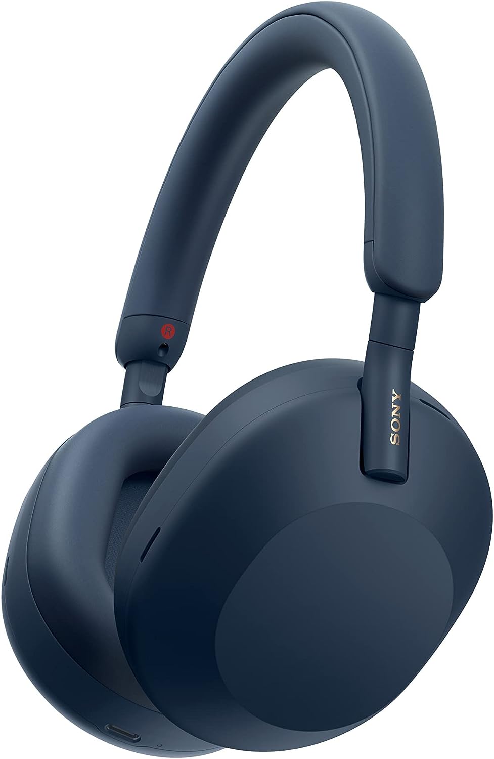 Sony WH-1000XM5 Noise-Canceling Wireless Over-Ear Headphones (Blue)Bundle