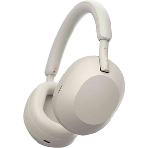 Sony WH-1000XM5 Noise-Canceling Wireless Over-Ear Headphones Silver Bundle Sony