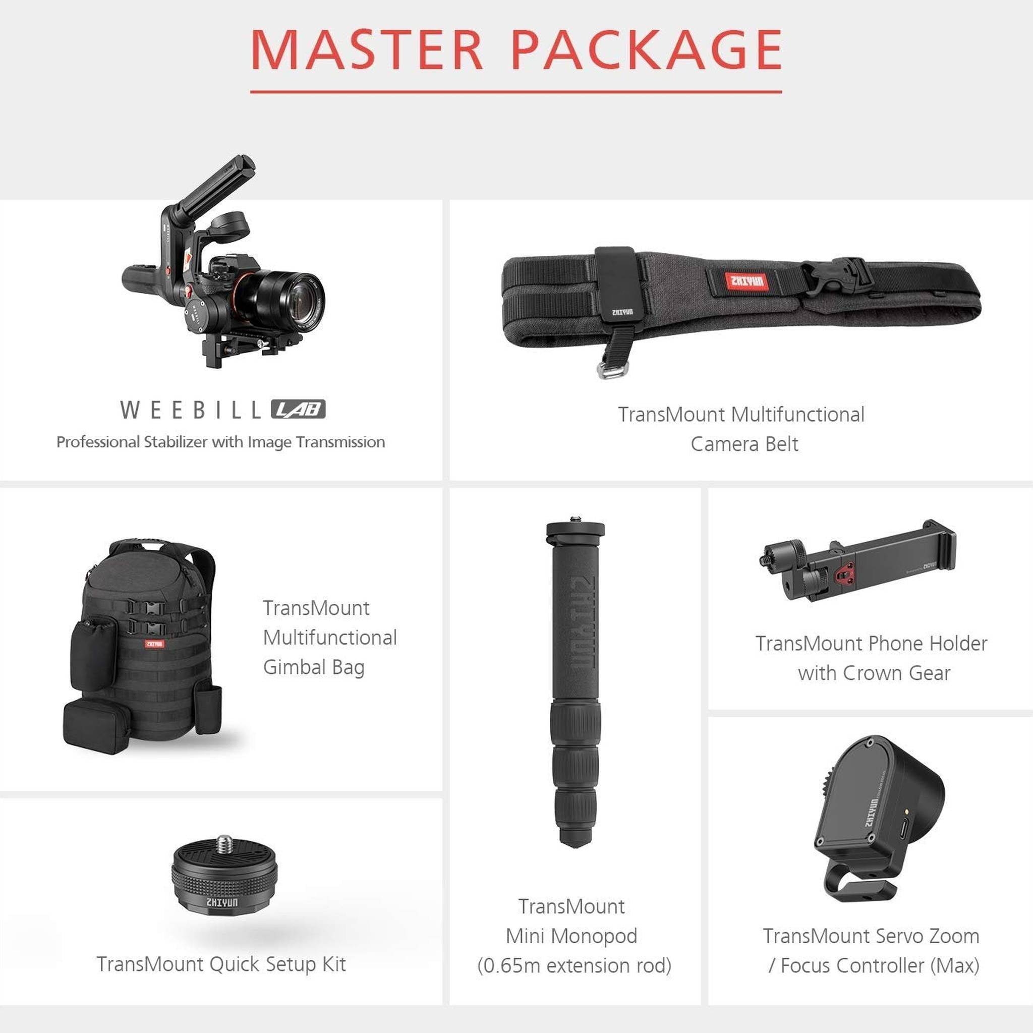 Zhiyun-Tech WEEBILL LAB Master Package
