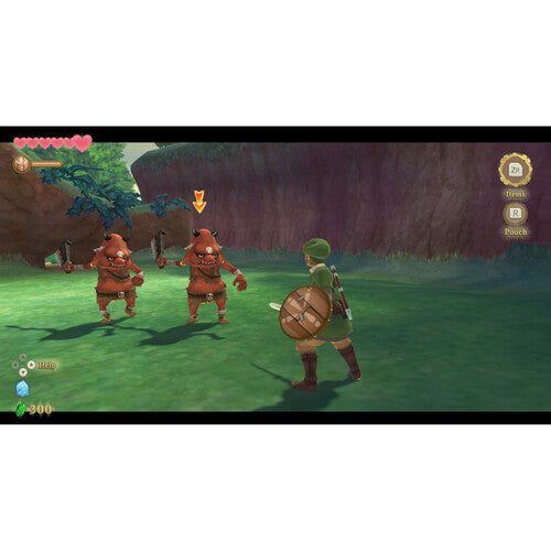 Nintendo Switch Lite Coral Console Bundle with Legend of Zelda Skyward Sword HD