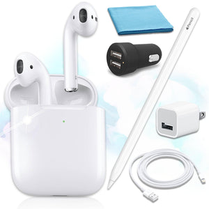 Apple Airpod 2 Wireless Charging Case with Apple Pencil 2 Bundle Apple
