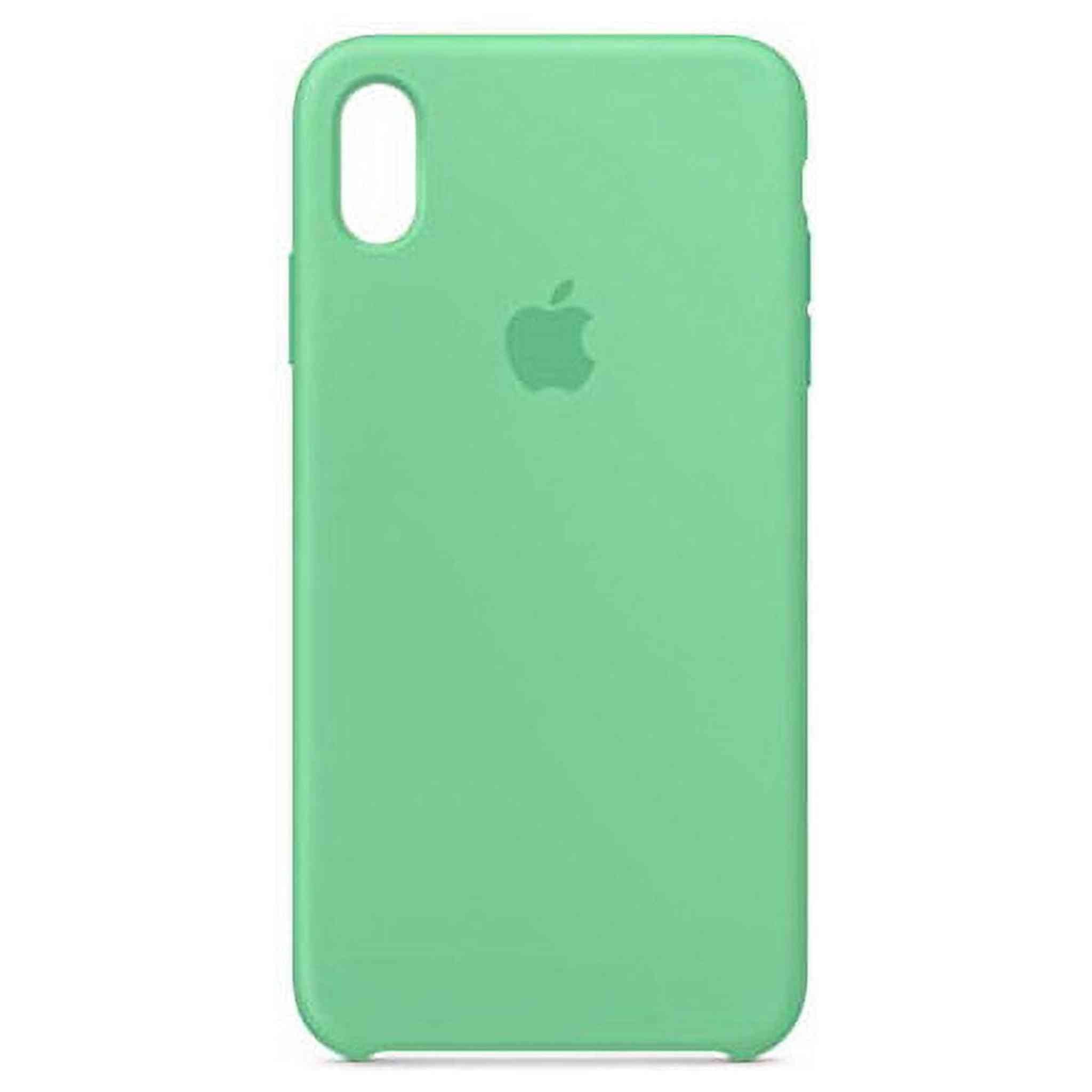 Apple Silicone Case for iPhone Xs Max - Spearmint - Refurbished Apple