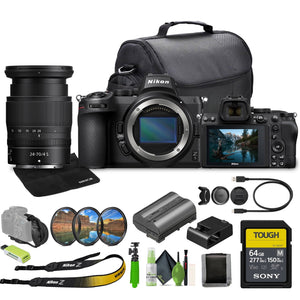 Nikon Z5 Mirrorless Full Frame Camera with 24-70mm f/4 Lens Kit NIZ52470LK Bundle
