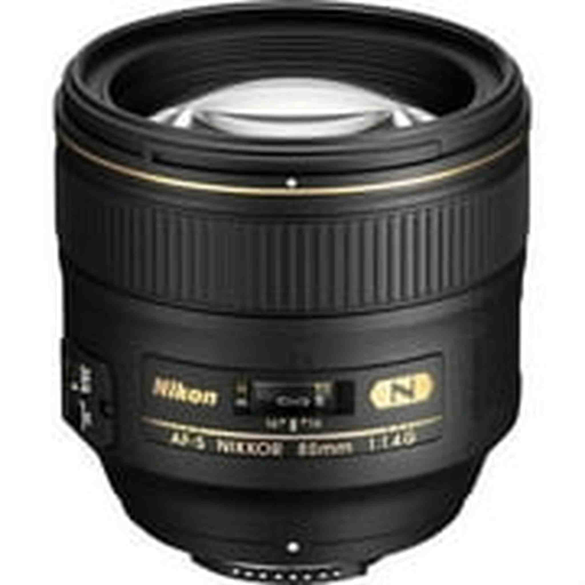 Nikon AF-S FX NIKKOR 85mm f/1.4G Lens with Auto Focus for Nikon DSLR Cameras International Version No warranty