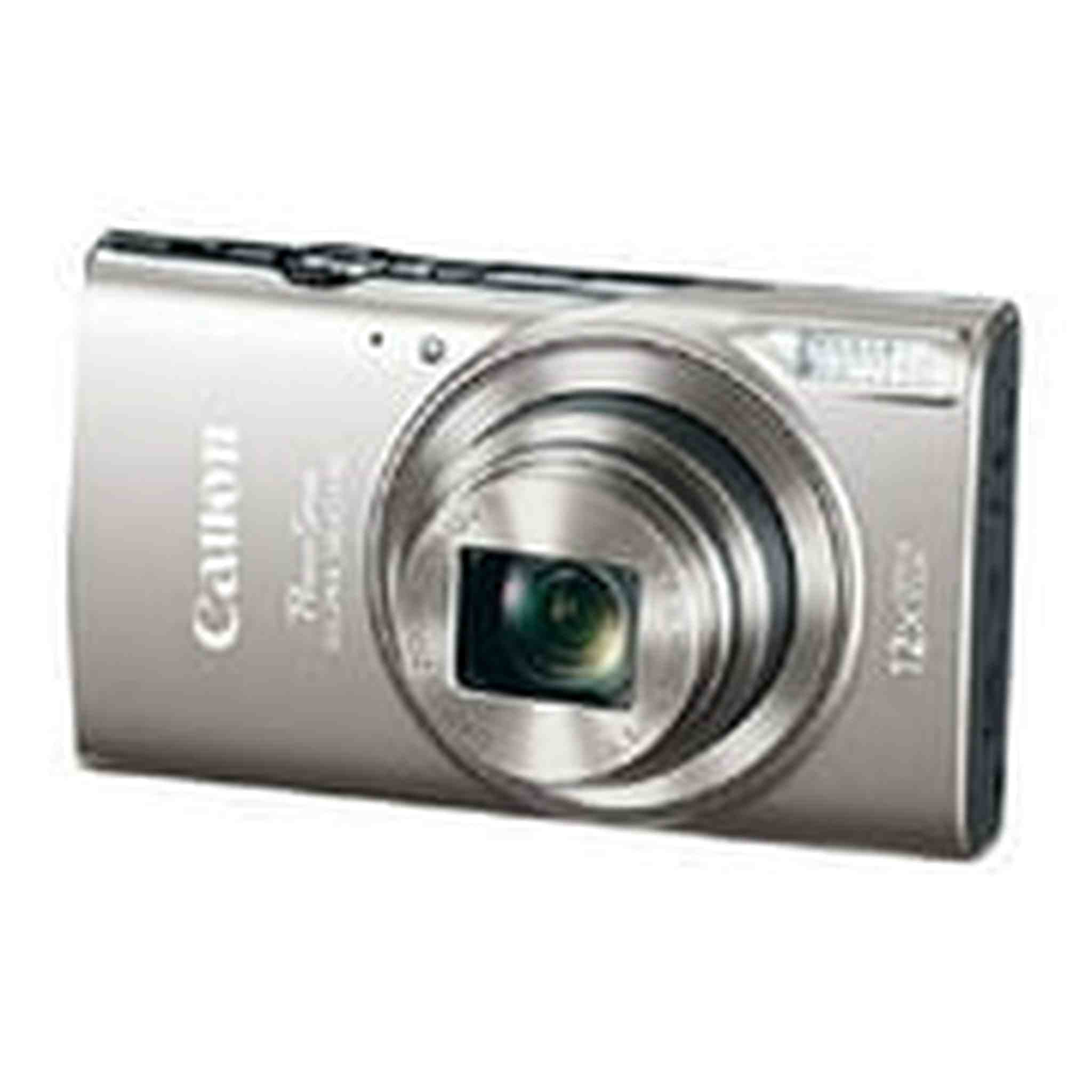 Canon PowerShot ELPH 360 Digital Camera w/ 12x Optical Zoom and Image Stabilization - Wi-Fi & NFC Enabled Silver - Reconditioned Canon
