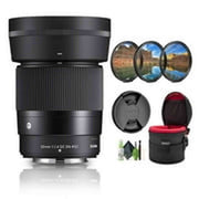 Sigma 30mm f/1.4 DC DN Contemporary Lens Nikon Z + Cleaning Kit + More