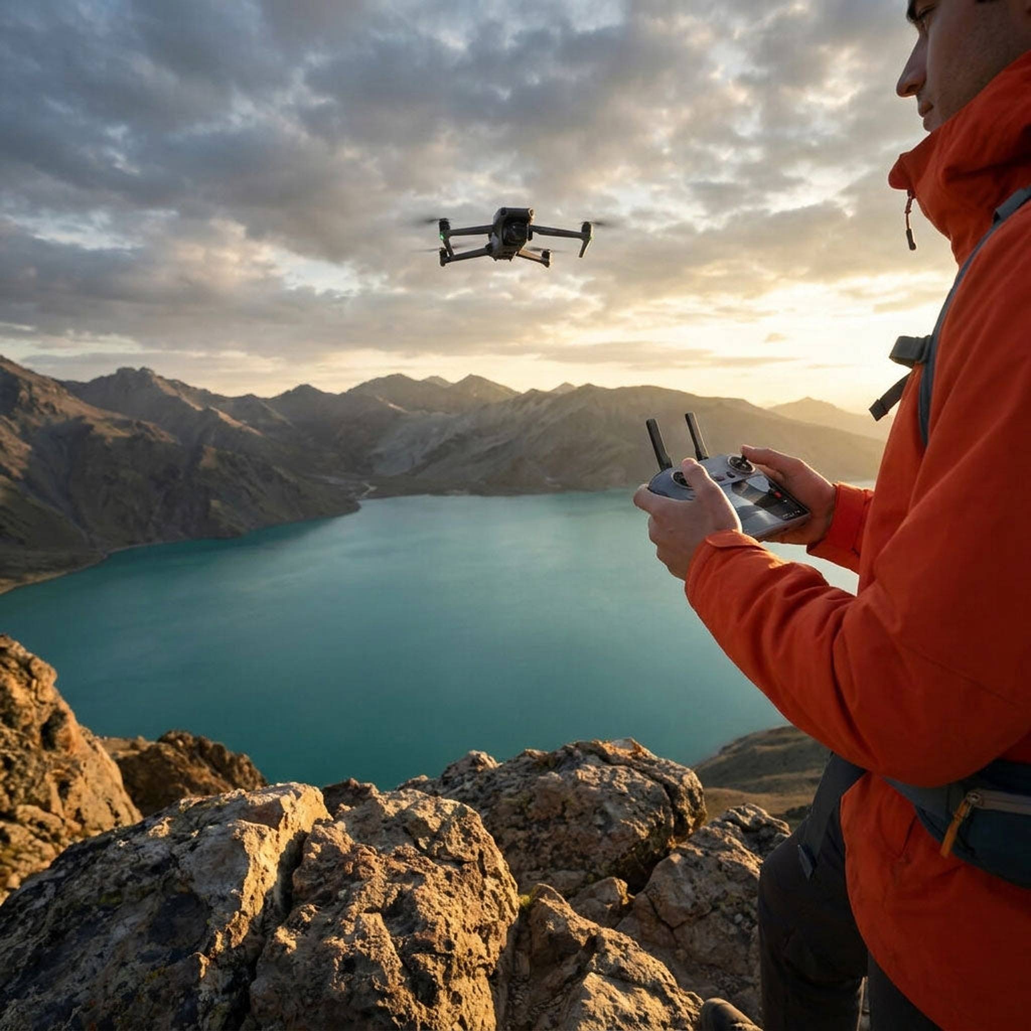 DJI Air 3S Drone Fly More Combo RC 2 Dual Camera 4K Travel Photography