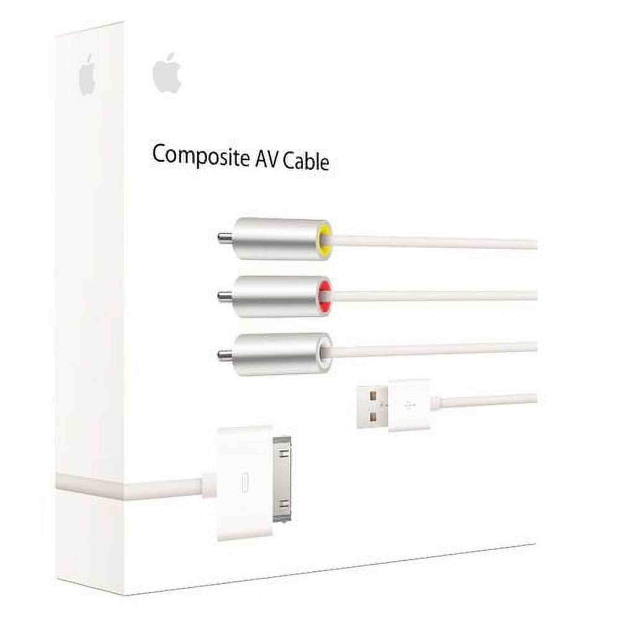 Apple Composite AV Cable - Refurbished Apple