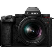 Panasonic LUMIX S5II Mirrorless Camera, 24.2MP Full Frame with Phase Hybrid AF, New Active I.S. Technology, Unlimited 4:2:2 10-bit Recording with 20-60mm F3.5-5.6 L Mount Lens - DC-S5M2KK