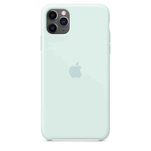 Apple iPhone 11 Pro Max Silicone Case - Seafoam - Used Apple