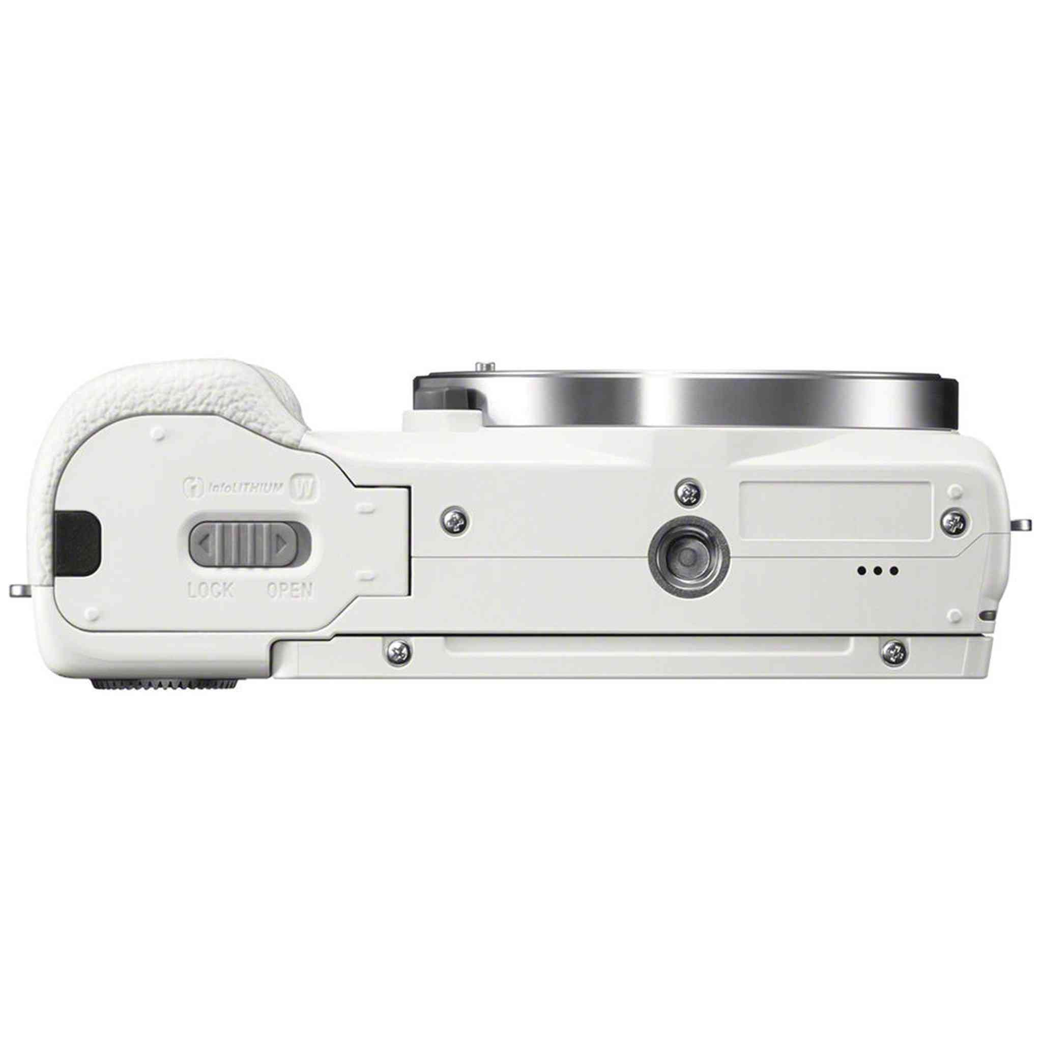Sony Alpha a5100 Mirrorless Digital Camera White with 16-50mm Lens + 64GB Card + More