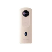 Ricoh Theta SC2 Beige 360° Camera 4K Video with Image Stabilization High-Speed Data Transfer Portrait Shooting with Face Detection Thin & Lightweight