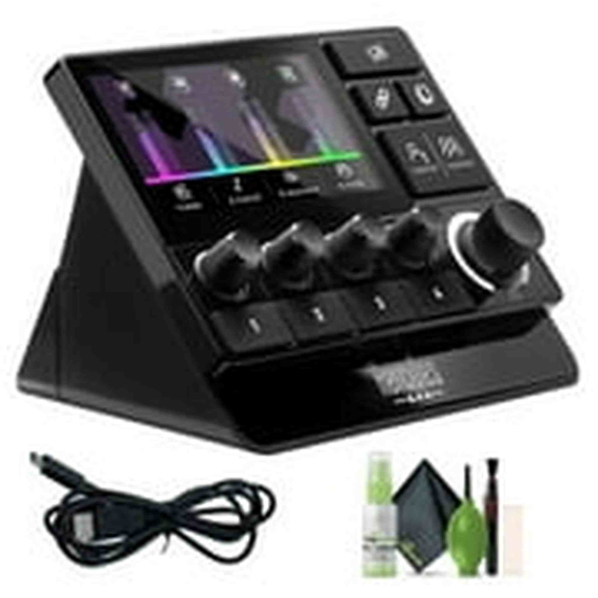 Hercules Stream 200 XLR, Pro Audio Mixer for Advanced Content Creators, Bundle Hercules