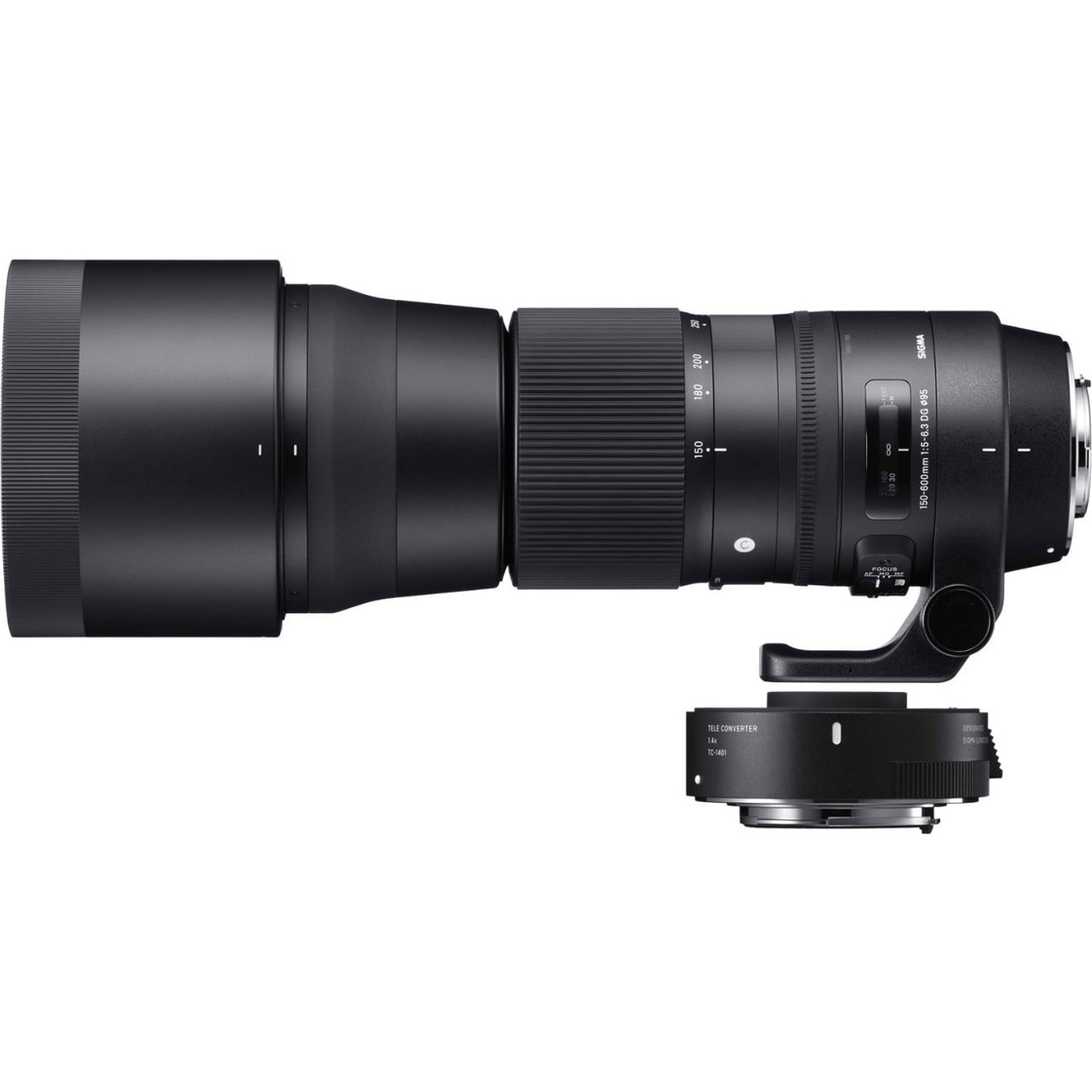 Sigma 150-600mm F5-6.3 Contemporary DG OS HSM & TC-1401 for Canon