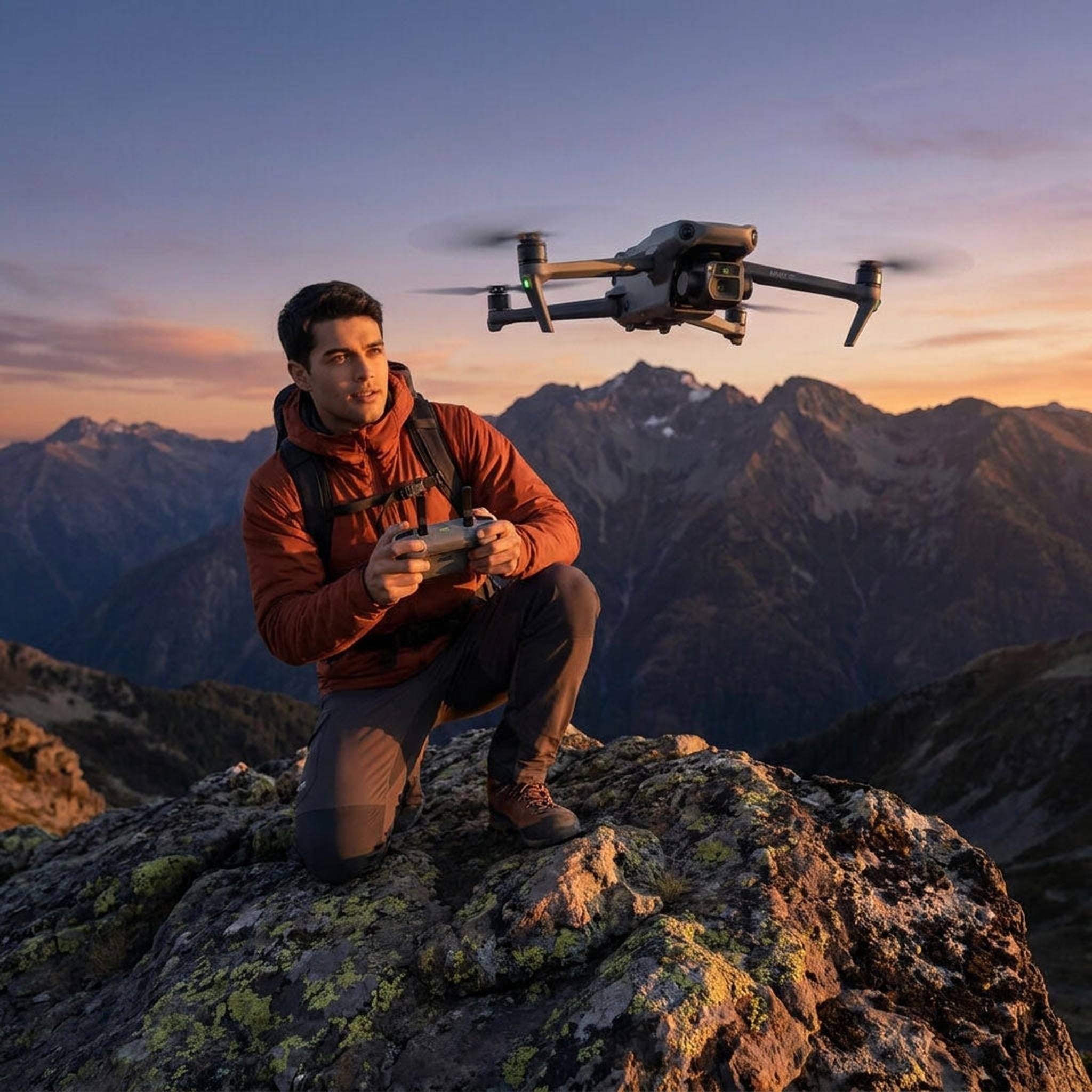 DJI Air 3S Drone Fly More Combo RC 2 Dual Camera 4K Travel Photography
