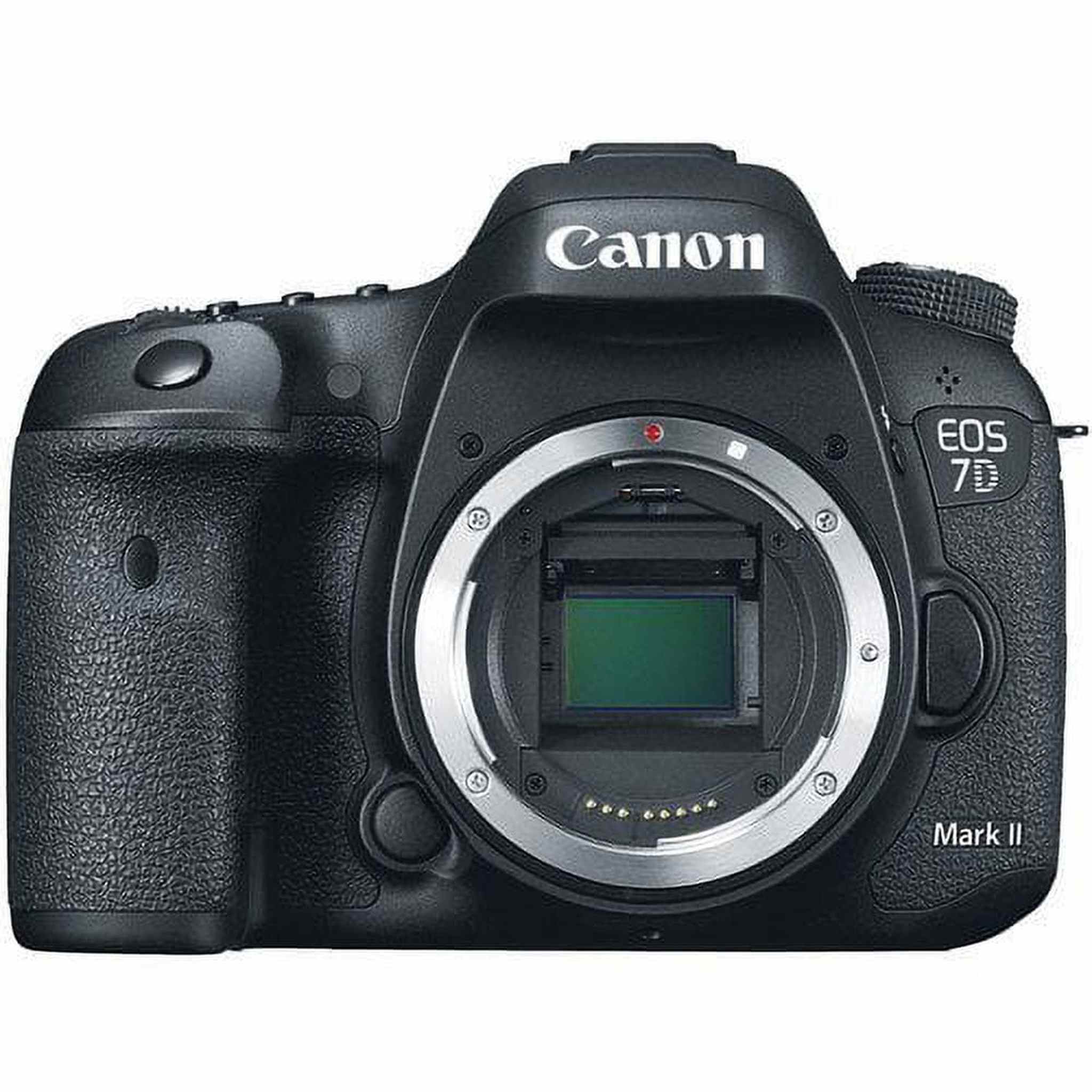 Canon EOS 7D Mark II DSLR Camera Body + 32GB Card + Camera CASE + Tripod - International Vesion No Warranty Canon