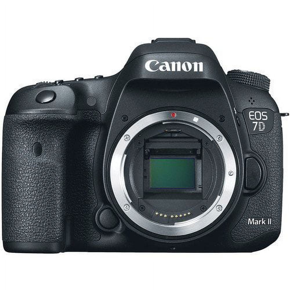 Canon EOS 7D Mark II DSLR Camera Body + 32GB Card + Camera CASE + Tripod - International Vesion No Warranty