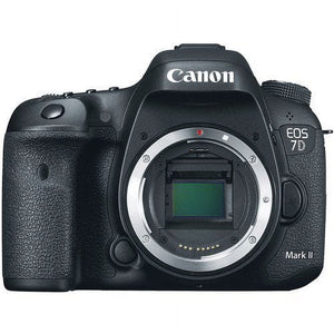 Canon EOS 7D Mark II DSLR Camera Body + 32GB Card + Camera CASE + Tripod - International Vesion No Warranty