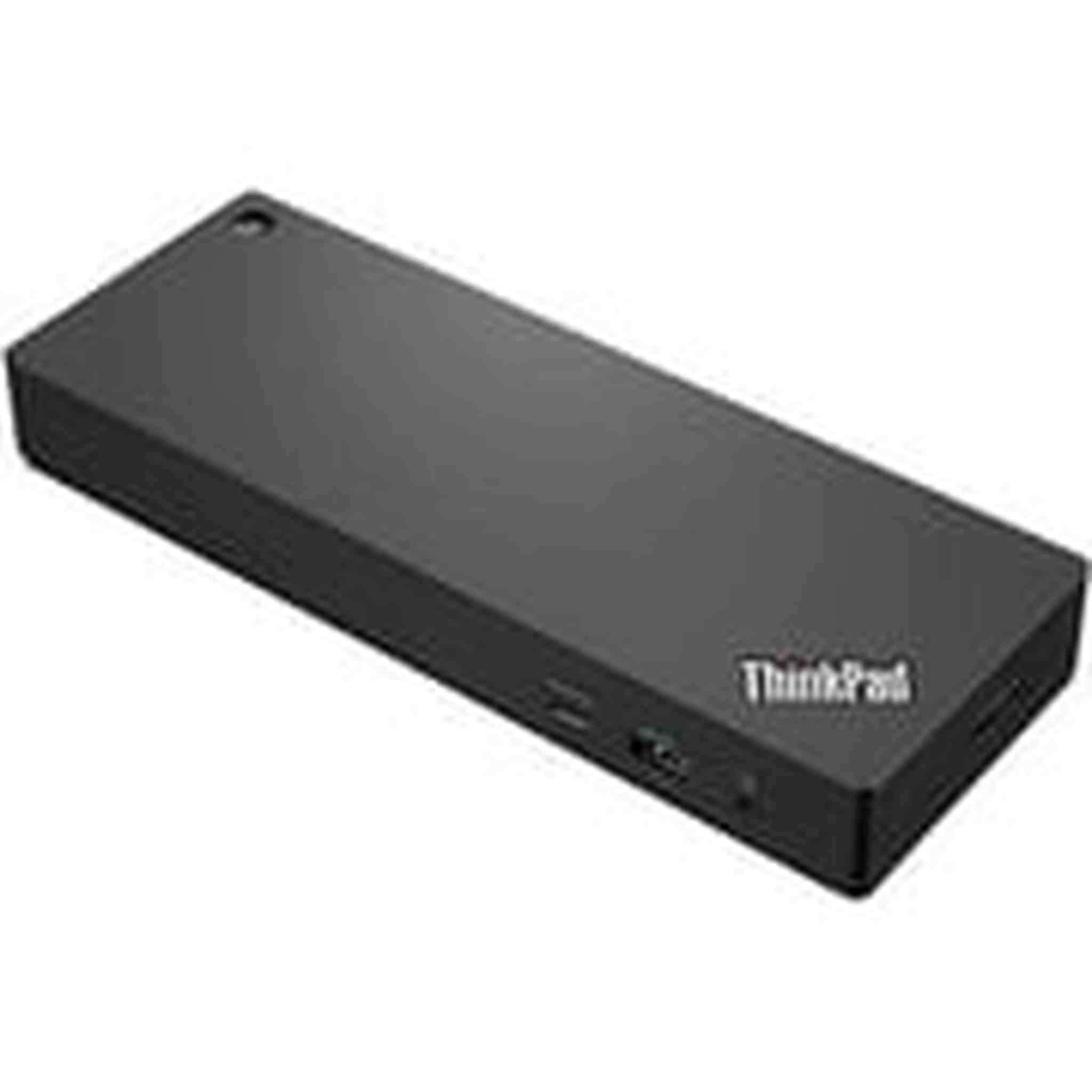 Lenovo ThinkPad Universal Thunderbolt 4 Dock, 4 Displays, Dynamic Power Charging up to 100W, Black Lenovo