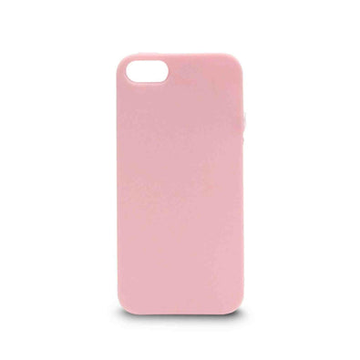 The Joy Factory Jugar Soft Silicone Case with Metal Frame for iPhone5/5S, CSD103 Soft Pink