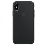 Apple Silicone Case (for iPhone Xs) - Black