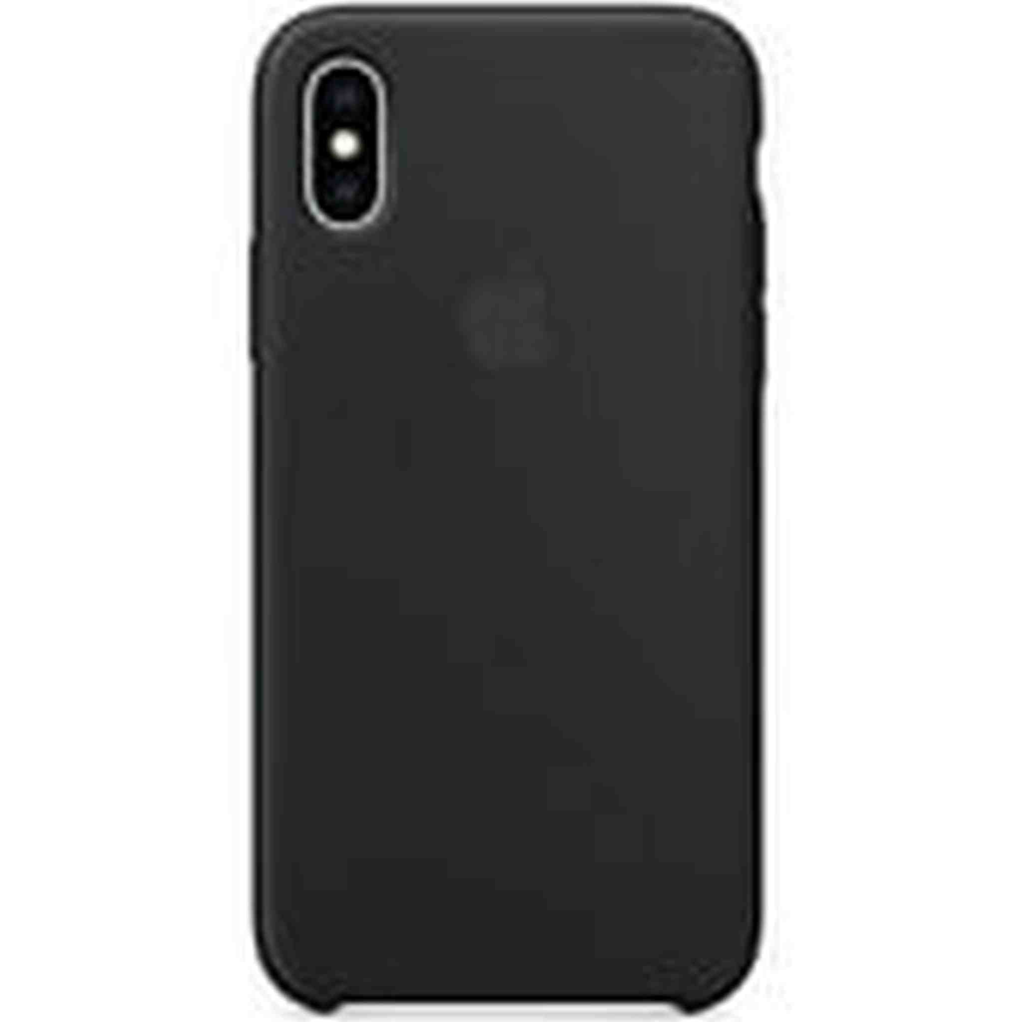 Apple Silicone Case for iPhone Xs - Black