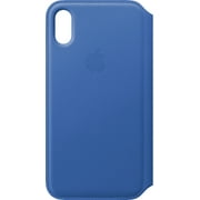 Apple Leather Folio (for iPhone X) - Electric Blue