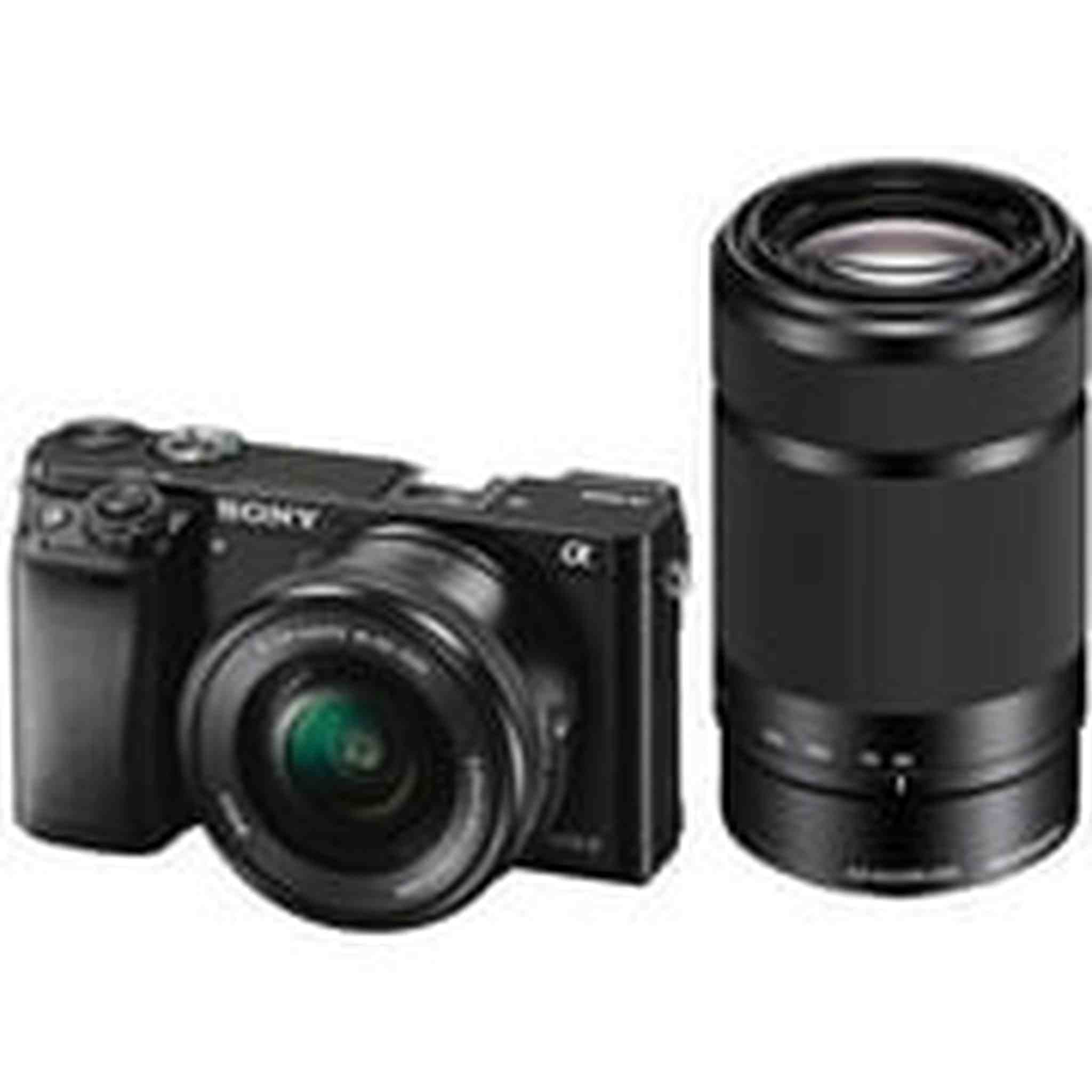 Alpha6000 double zoom lens kit ILCE-6000Y B black Sony