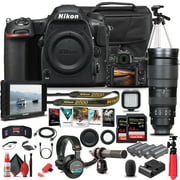 Nikon D500 DSLR Camera Body Only 1559 W/ Nikon 200-500mm Lens  - Pro Bundle