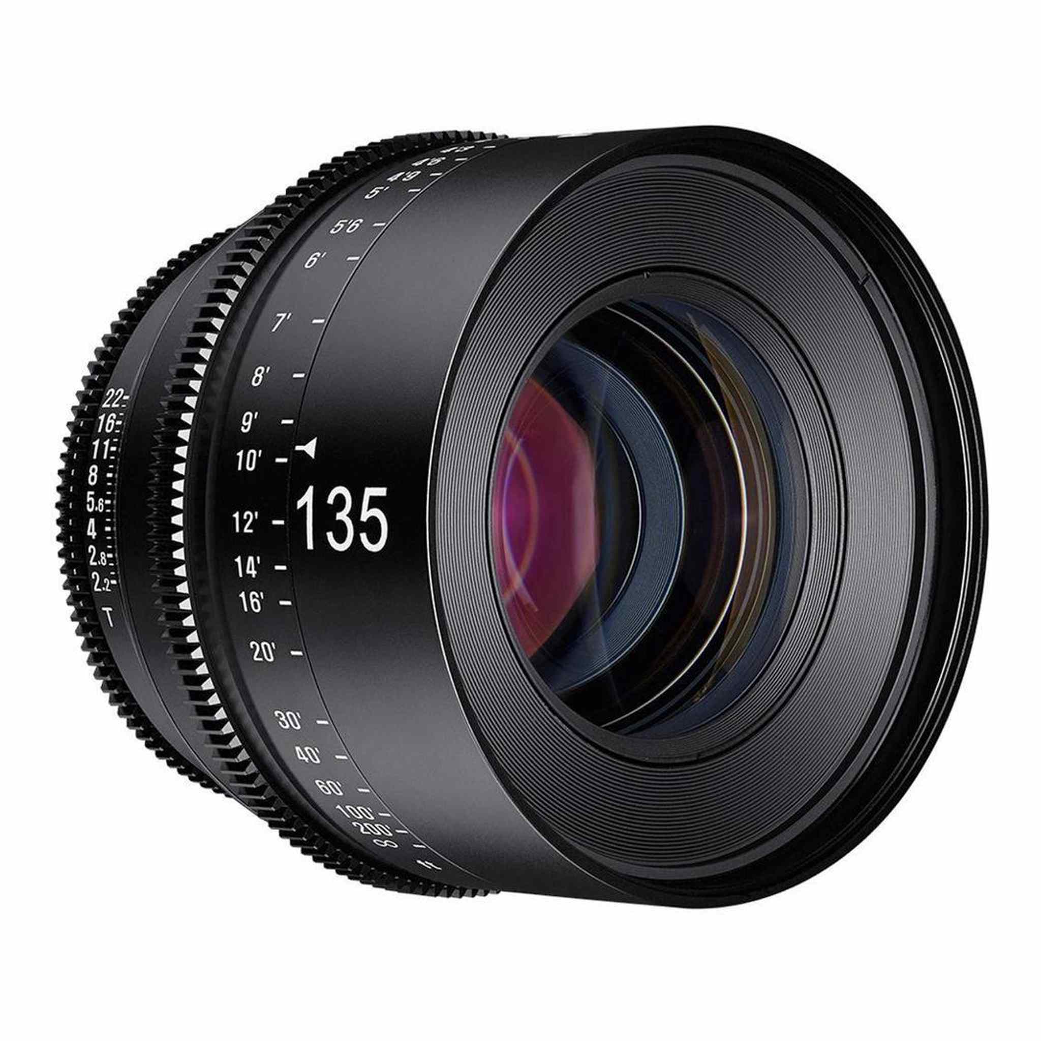 Rokinon Xeen 50mm T1.5 Lens and Xeen 135mm T2.2 Lens Combo for PL Mount