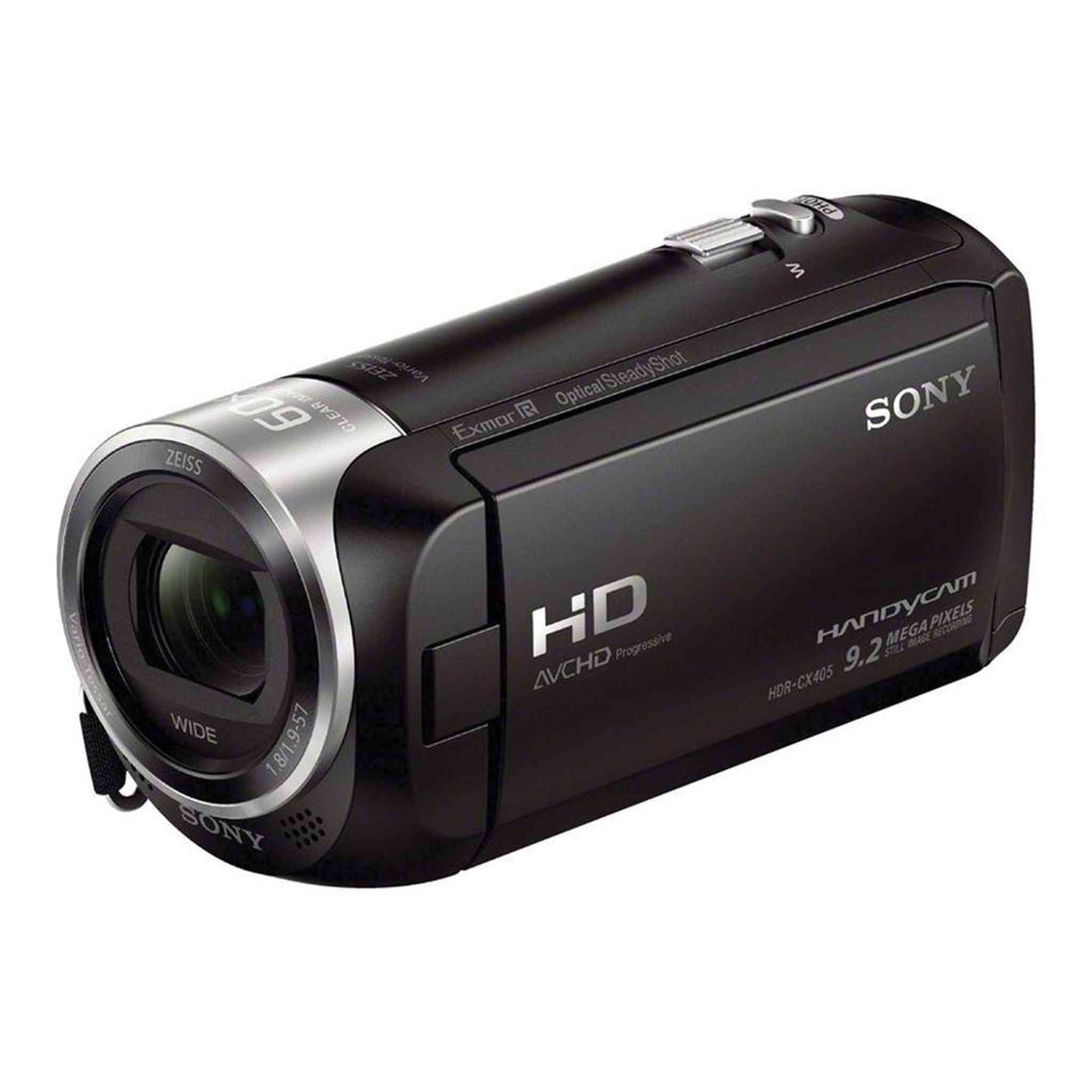 Sony HDR-CX405 Hd Camcorder Black + Sony 128Gb Uhs-I Microsdxc Memory Card + Lens Pen Cleaner Year Warranty