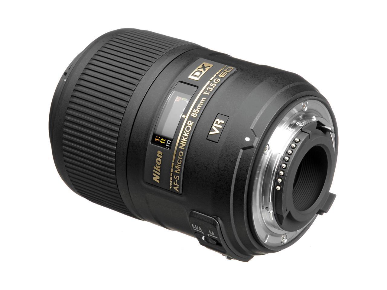 Nikon AF-S DX Micro NIKKOR 85mm f/3.5G ED VR Lens w/UV Filter Bundle