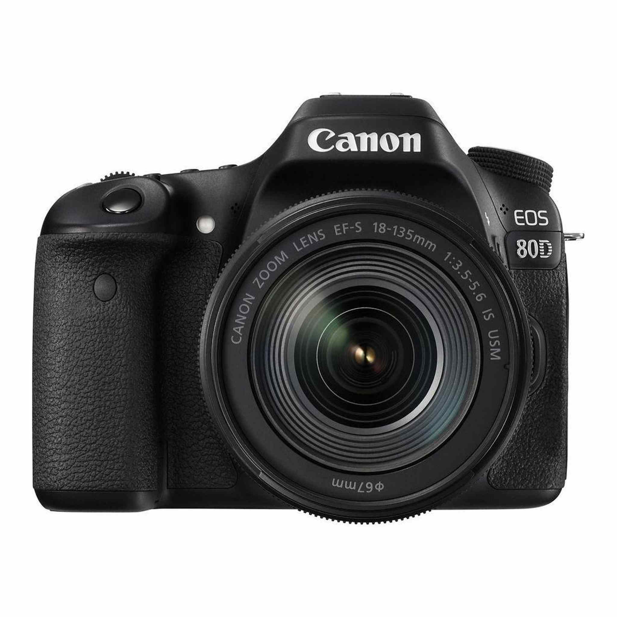 Canon EOS 80D DSLR Camera with 18-135mm Lens 1263C006 - Starter Bundle Canon