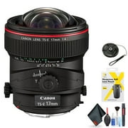 Canon TS-E 17mm f/4L Tilt-Shift Lens for Canon EF Mount + Accessories (International Model with 2 Year Warranty)