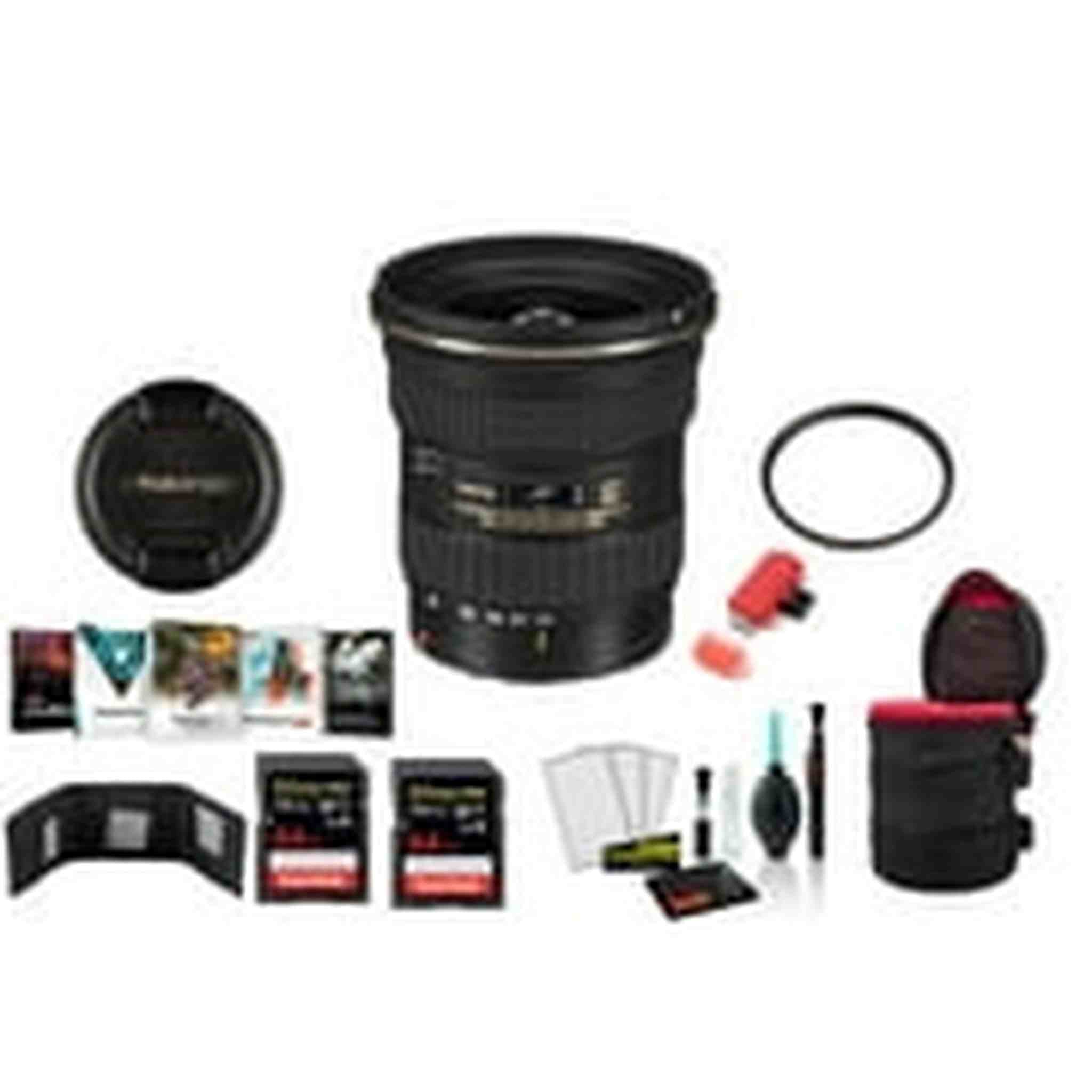 Tokina 17-35mm f/4 Pro FX Lens for Canon - with Corel Mac Software International Model Tokina