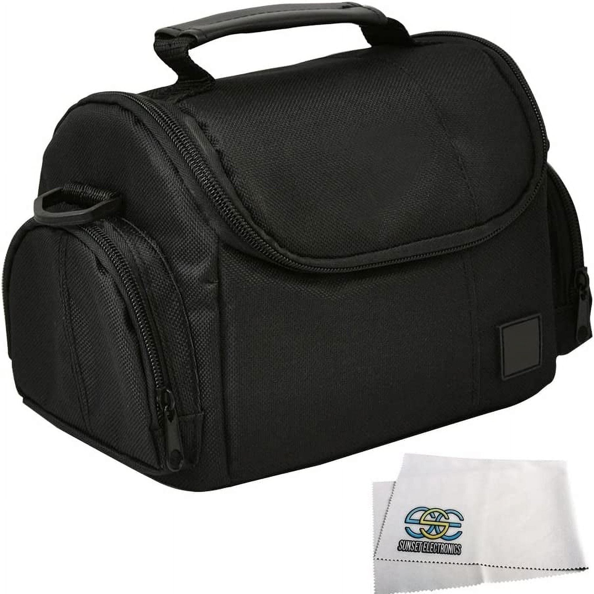 Medium Soft Padded Digital SLR Camera Travel Bag with Strap for Nikon Cameras