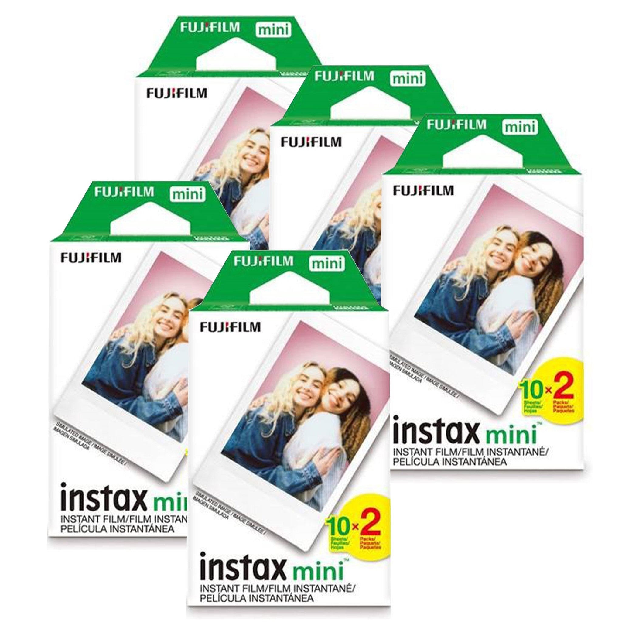 Fujifilm Instax Mini Instant Film for Fuji 7s 8 9 11 25 70 SP-1 SP-2 (100 Films)