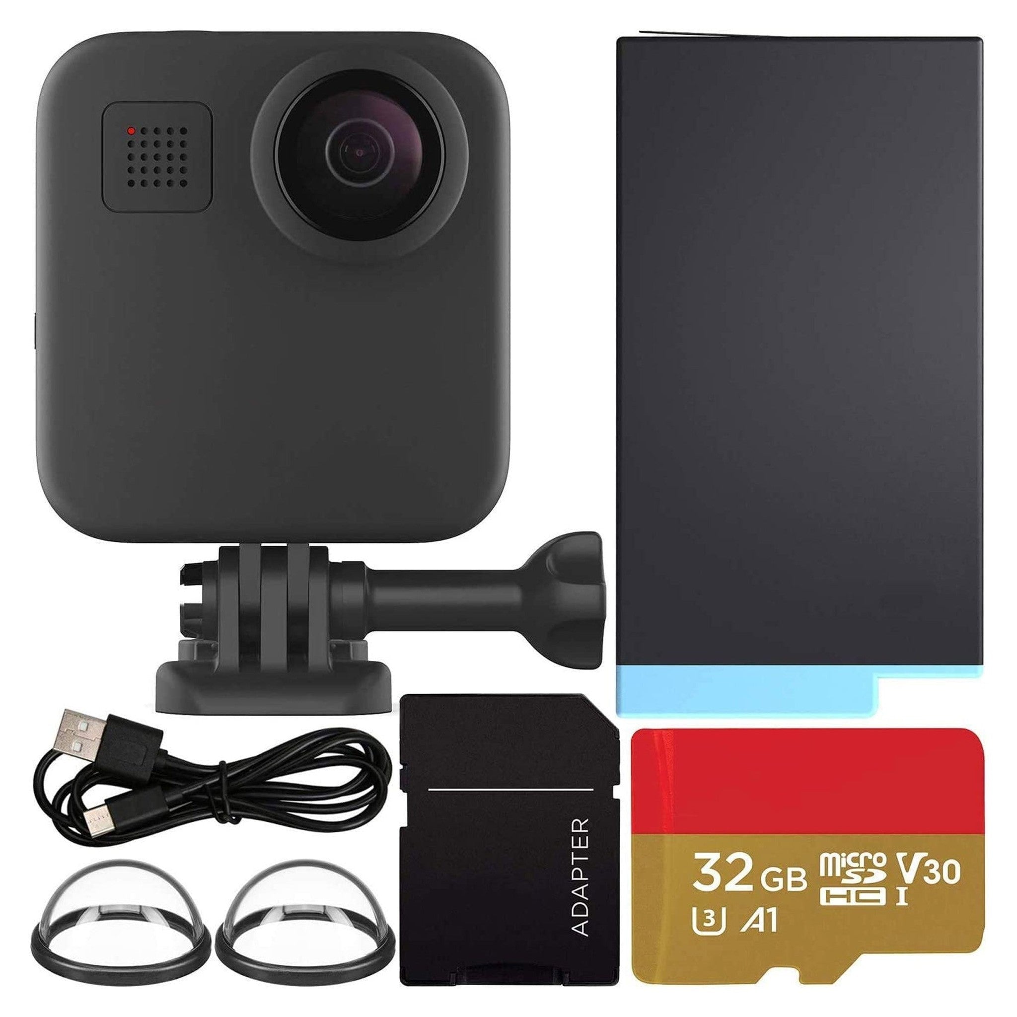 GoPro MAX 360 Action Camera with SanDisk Extreme 32GB microSDHC Memory Card GoPro