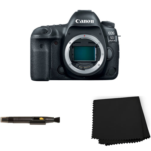 Canon EOS 5D Mark IV DSLR Camera + Lens Cleaner Pen & Microfiber Cloth Bundle