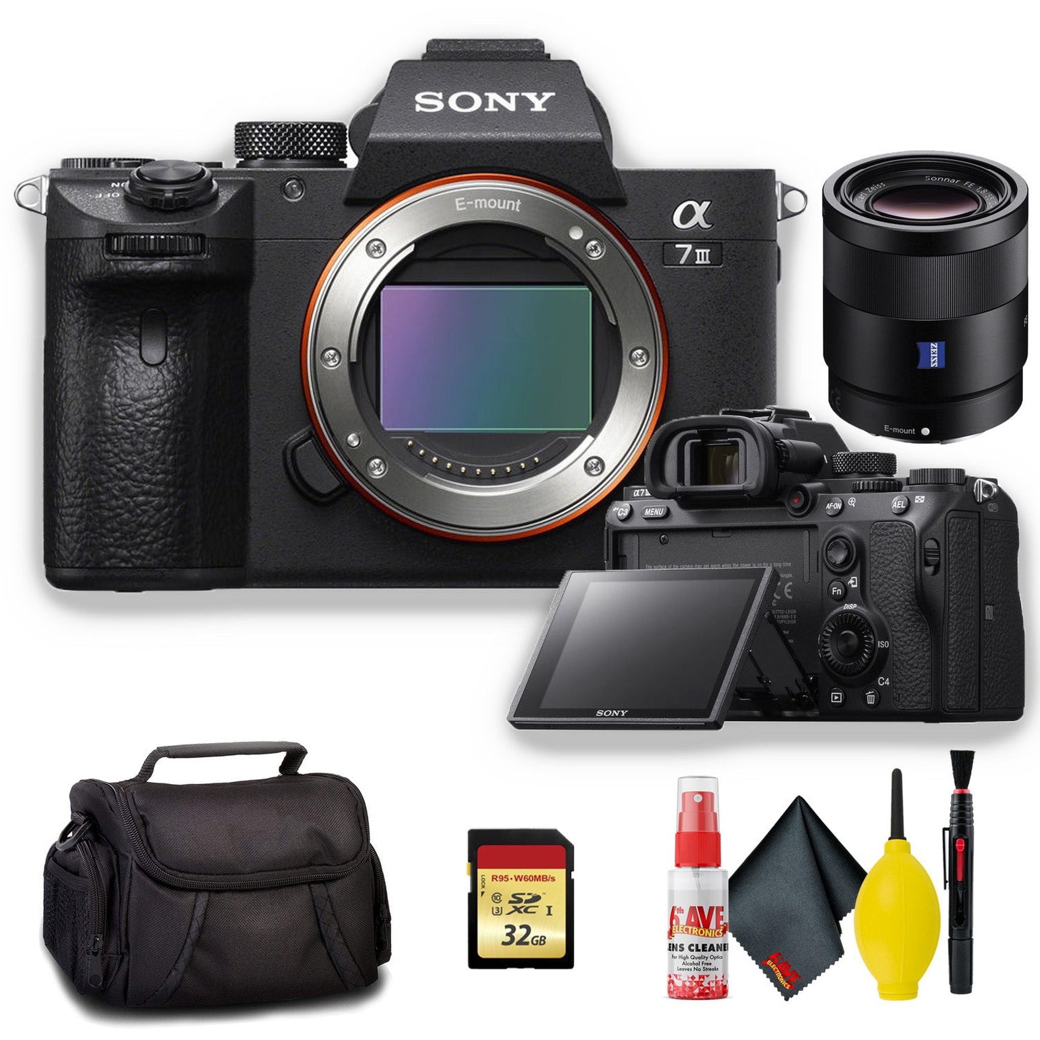 Sony Alpha a7 III Mirrorless Digital Camera with 55mm f/1.8 Lens - Kit - Used Sony