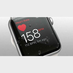 Apple Watch Series 2 38mm Smartwatch Space Black Stainless Steel Case, Space Black Link Band with 2 Year Extended Warranty