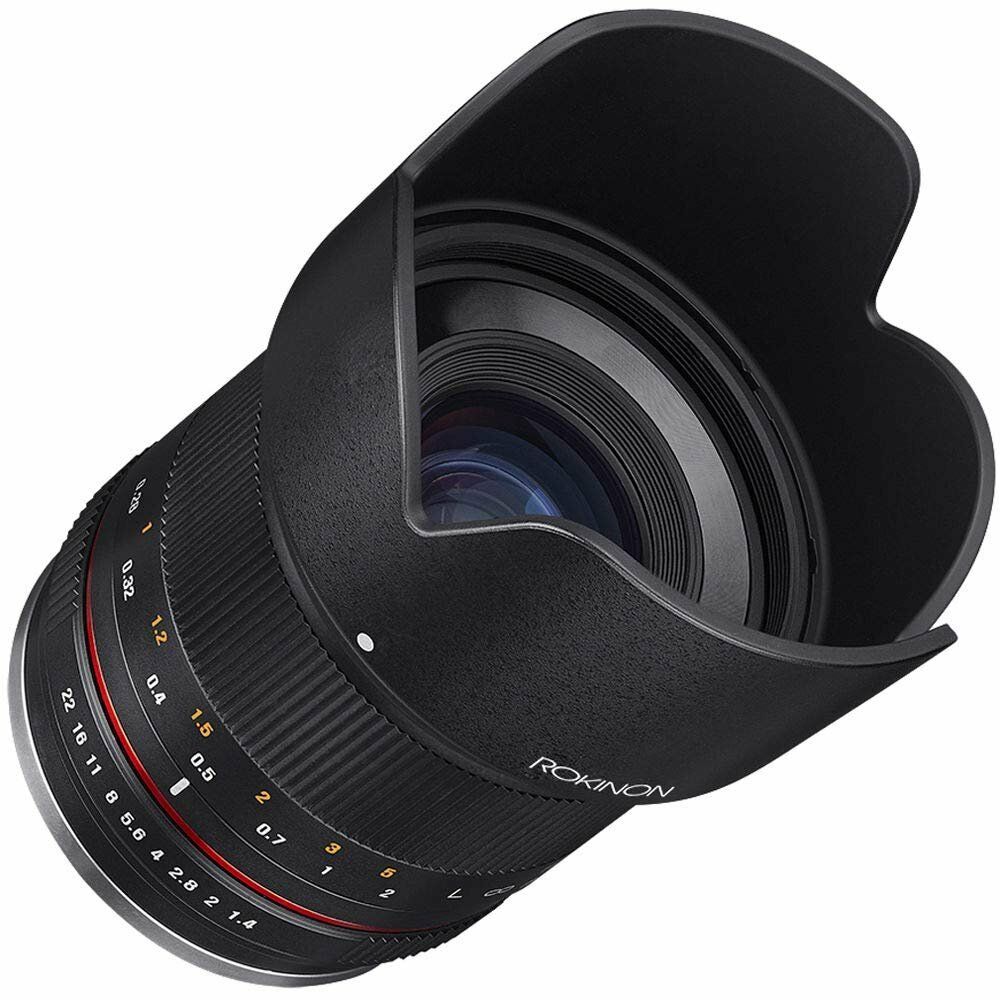 Rokinon 21mm f/1.4 Lens for Fujifilm X (Black) + Deluxe Lens Cleaning Kit
