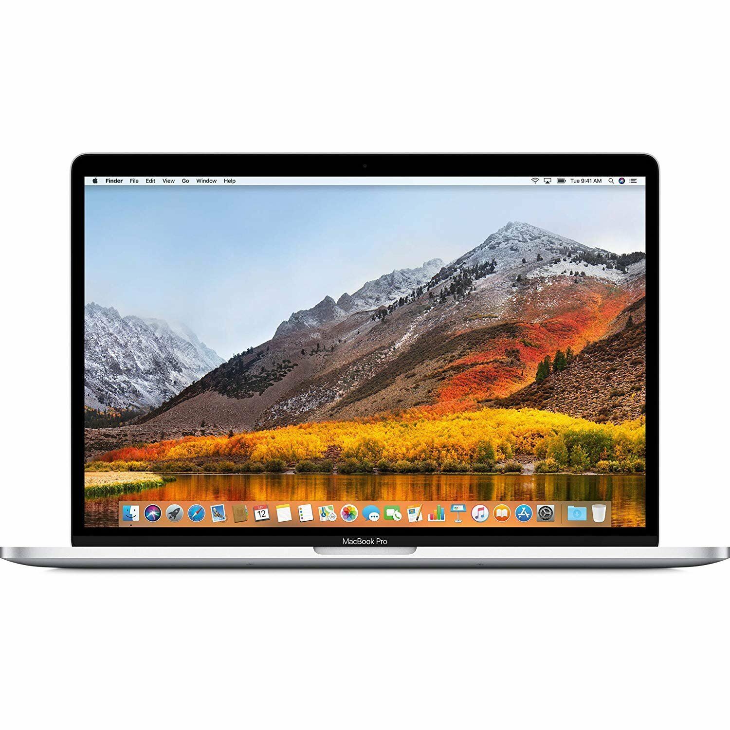 Apple 15.4" MacBook Pro with Touch Bar 2018 - Silver - 2.6 Ghz CPU - 16 GB RAM - 512 GB SSD Accessory Kit