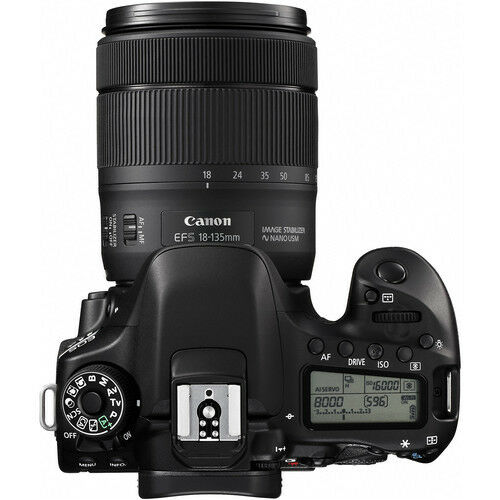 Canon EOS 80D DSLR Camera with 18-135mm Lens (1263C006) Bundle