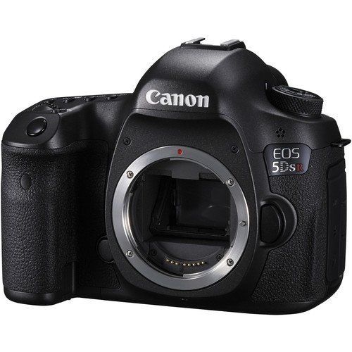 Canon EOS 5DS R Digital SLR Camera 0581C002 Body Only - Bundle with 32GB Memory Card + Spare Battery + Digital Slave Fl