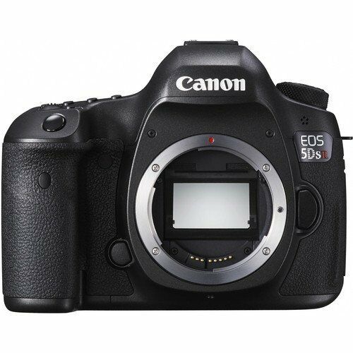Canon EOS 5DS R Digital SLR Camera 0581C002 Body Only - Bundle with 32GB Memory Card + Spare Battery + Digital Slave Fl