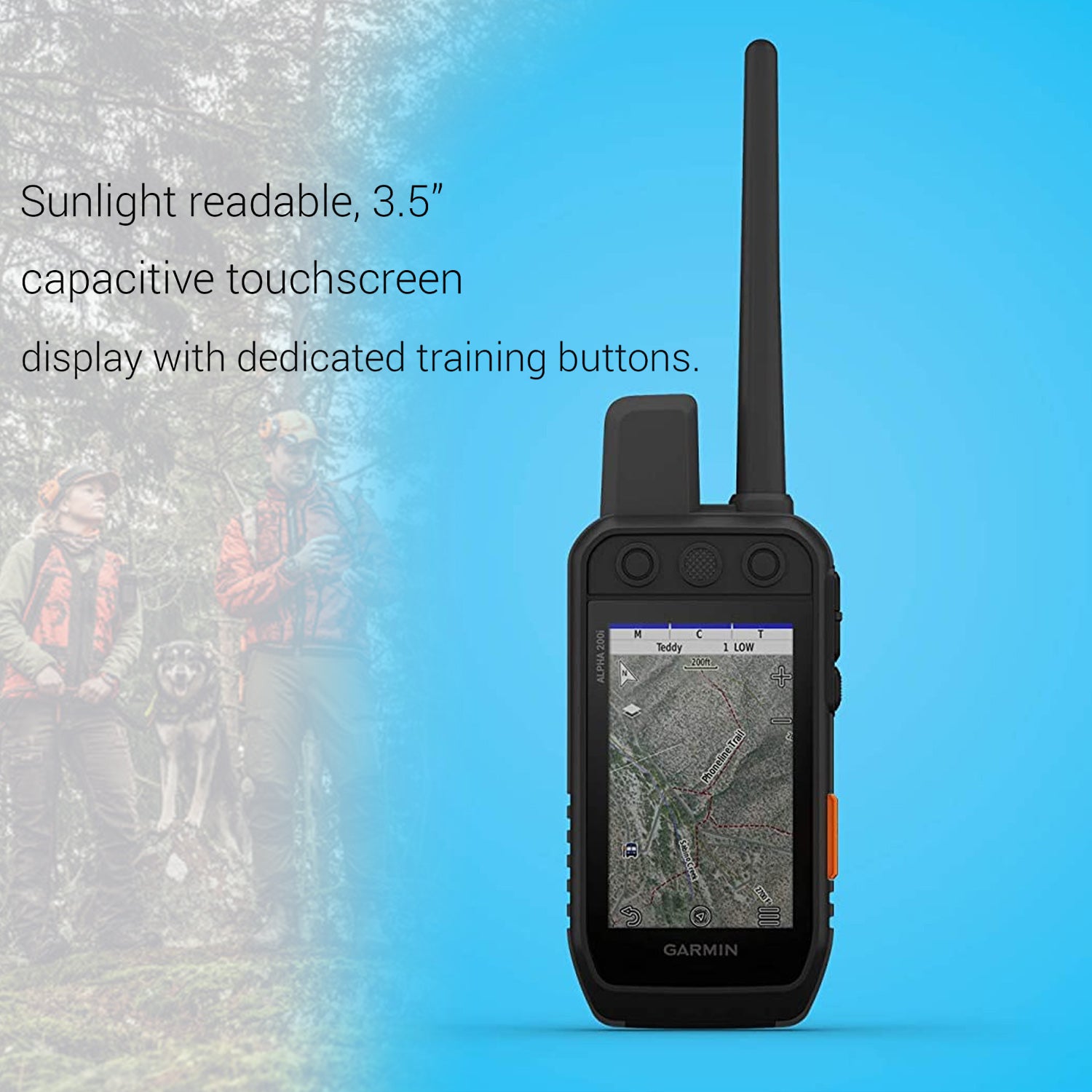 Garmin Alpha 200i Dog Tracking Handheld 010-02230-50 - (2-Pack Bundle)