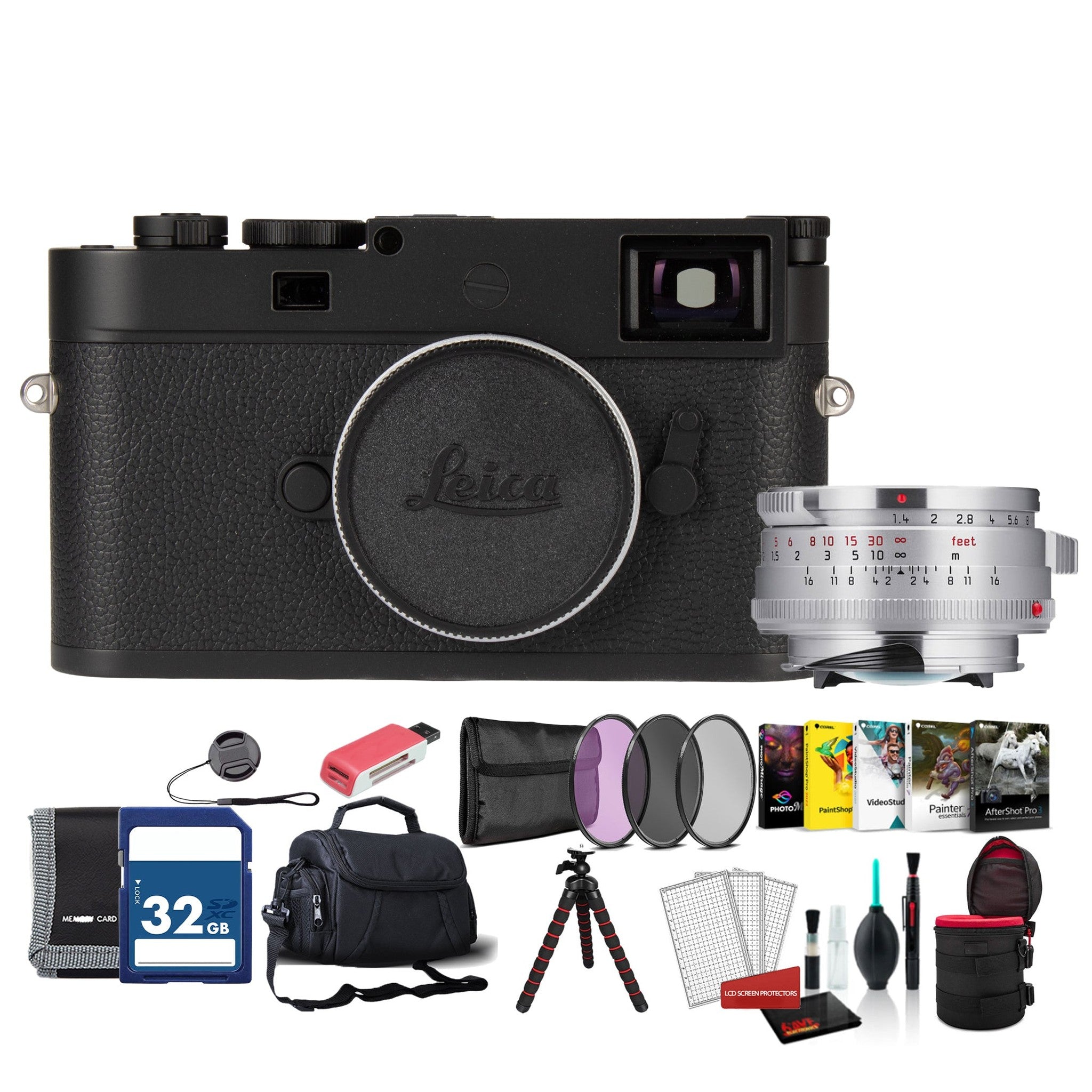 Leica M11 Monochrom Rangefinder Camera with 35mm f/1.4 Summilux-M Lens -