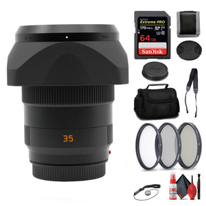 Leica APO-SUMMICRON-SL 35mm f/2 Lens for SL & T System Cameras + Accessories Leica